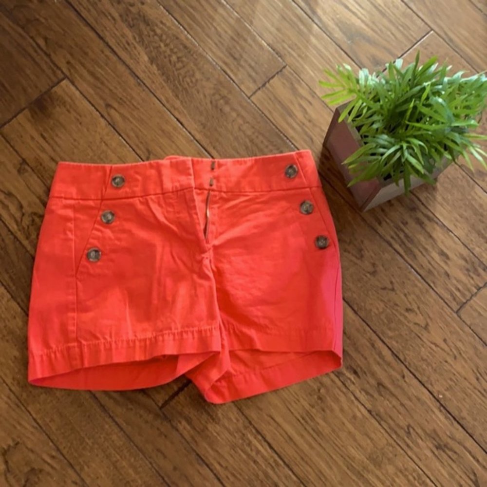Loft Riviera salmon colored SZ 0 shorts